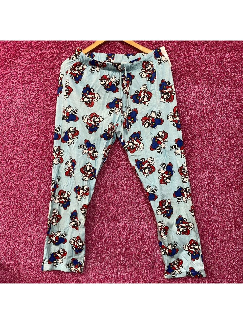 Nintendo Super Mario Bros. 3  Tanooki Suit Pajama Lounge Pants 1XL